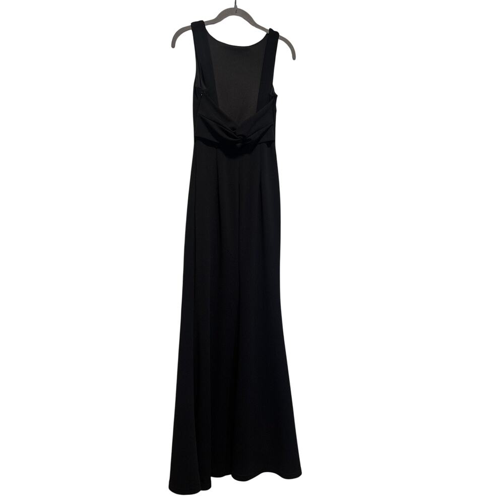 Lulus Sleeveless Black Maxi Dress with Twist Back Detail - Picture 7 of 10